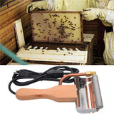 Electric Bee Uncapping Wax Knife - Beekeeping Tool for Honey Extraction with Heating Cutter