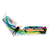 Dancing Wings Hobby E0511 Rainbow Flying V2 RC Airplane 800mm Wingspan Delta Wing Tail-pusher Aircraft KIT