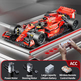 F1 RC Race Cars 1163PCS Sets MOC Remote Control Blocks Cool Collectible Model Car Kits Building Toys