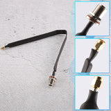 Flat Cable N Female To RP-SMA Male Window And Door Feedthrough Extension Coaxial Adapter Cable For Lora Wifi Lorawan