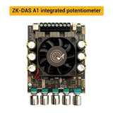 160W+160W+220W 2.1 Channel Bluetooth-compatible 5.1 Power DSP ADAU1701 Subwoofer Amplifier Board 10 stage EQ