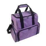 Large Nail Polish Case - Portable Travel Makeup Bag