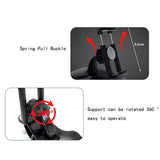 Elistooop Car Mobile Phone Easy Clip Mount Stand Panel Auto Dashboard GPS Navigation Bracket Holder