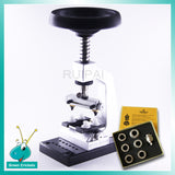 65mm Ultra Width Vise New 5700 Case Aluminum Alloy Table Base Tool Back Opener with 6 Rlx Watch Dies