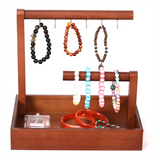 Necklace Show Jewelry Organizer Rack Bracelet Bangle Holder Tabletop Watch Display Holder-A