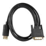 1.8M DP adapter cable converter Displayport in to DVI out for HP