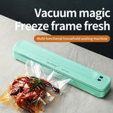 1pc Electric Vacuum Sealer Food Vacuum Sealer Machine Compact Vacuum Sealer With 10pcs Vacuum Bags 220V EU Machine