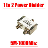 5M-1000Mhz BNC RF Divider 1 TO 2/4 Combiner Power Splitter UHF VHF FM Transmitter SDR LORA Ham Radio Amplifier 868m 900M