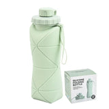 The Best Choice for Outdoor Sports and Camping - Large Capacity Foldable Silicone Water Bottle