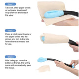 Portable Anti Skid Grip Replace Finger Wiping Handle Bottom Wiper Toilet Paper Tissue Self Wipe Aids Toilets Tools