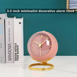 Nordic creative electronic watch, simple alarm clock, new desk, bedside student dumbbell, night light pointer