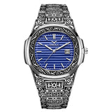 Men Watches ONOLA Fashion Casual Quartz Wristwatches Male Clock Top Brand Luxury Leather Wrist Watches with Calendar