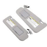 with Mirror Sunvisor Assy Grey UV Blocking 852013K010QD Replacement for Sonata 2006‑2008 Car Side Sun Visor