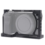 Camera Cage Video Cage for A6500/A6400/A6300/A6000 Full Frame Camera Rabbit Case Rig Stabilizer with Cold Shoe Mount