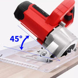 8mm Thick Acrylic Bottom Plate 45/° 90 ° Size Cutting hine Inverted Board Adjustable Backing Hand Tools