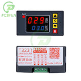 Delay AC 110V 220V Programmable Cycle Timer Switch ON-Off Control LED Digital Display Time Relay Module