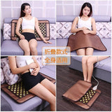220V healthcare Korea germanium tourmae massage mat Mix jade mattress electric heating therapy pad cushion best 45x80cm