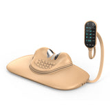 Cervical neck heating spine pulse massager acupressure cervical traction massage pillow