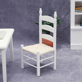 1:12 Scale Dollhouse Furniture Miniature Chair Model Accessories Toy Home Decoration Sitting Room Scene