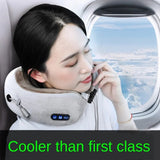 U-Shaped Massage Electric Memory Foam Car Protection Neck Massager Body