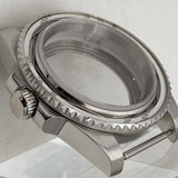 40Mm Stainless Watches Case Sapphire Glass Parts Fit Nh35A Nh36A Movement No Date Window Solid Steel Back Cover