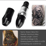 Tattoo Power Supply Kit Lightweight Cordless Tattoo Machine Pen Kit DC Interface Dual Mode Control for Tattoo Artist for Salon