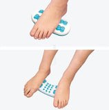Portable health and physical therapy home sole roller type foot acupoint massager