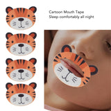 Kids Tape 30 Pcs Train Nose Breathing Anti Snoring Non Woven Fabric Sleep Mouth Strip