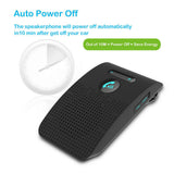 Bluetooth Speaker Handsfree Car Kit Sun Visor Clip Wireless Audio Receiver Speakerphone Loud Music Player manos libres coche