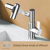 Digital Display LED Basin Faucet 360 Rotation Multifunction Stream Sprayer Hot Cold Water Mixer Sink Tap Bathroom