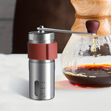 1pc, Manual Coffee Grinder, Mini Portable Grinder, Home Hand Coffee Machine, Halloween Christmas Wedding Birthday Gift Coffee Maker Accessories