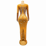 Golden temperament, high-end luxury, waist tightening, tight fitting, elastic, sexy, buttocks wrapped, lens patchwork printing design