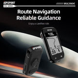 BSC200C iGPSPORT BSC200 C ANT+ GPS Bicycle Computer Route Navigation Wireless Speedometer Support Powermeter Cycg Odometer