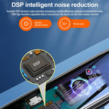 Voice Recorder Stereo Sound Pickup Dynamic Noise Reduction One-key Recording 8-64G Dictaphone Pen Music MP3 Player Recorder