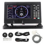 Marine GPS Navigator 12‑36V Dual Chart System High Definition Accurate Easy Operation GPS Locator Waterproof for Boat