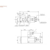 NEW EDG-01-C/H Electromagnetic Single/Double Pressure Head Proportional Vae 250kgf/cm2L/min
