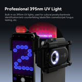 100X/150X/200X Kit w/ Lights CPL Filter Microscope Lens Phone Clip for iPhone 15/14/13/12 Android