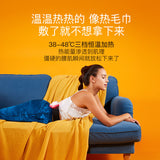 Back Massage New Lumbar Abdominal Therapy Instrument Pain Hot Compress Support Electric Pulse Massager