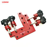 1Set Woodworking Right Angle Positioning Clamps Auxiliary Positioner Corner Clamping Tools Aluminium Alloy Corner Ruler