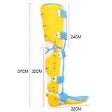 Children's Knee Fixation Support-Adjustable Ankle Joint Support-Suitable for Leg Fracture Sprain Rehabilitation Correction
