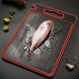 Thawing Board Cutting With Knife Sharpener