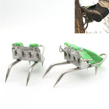 1Pair Tree Climb Tool Pole 304 Stainless Steel Climbing Tree Shoes Use To Climbing Hunting Observation Picking Fruit