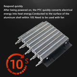 220V 1500W High Resistant Ceramic PTC Constant Temperature Air Electric Heater Heating Piece 96B4 Lead