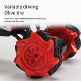 Remote stunt car toy remote control watch 360 degree rotation gesture sensing climbing off-road vehicle