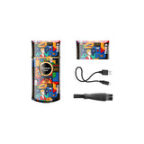 Electric Shaver Kemei KM-RS7098 Youth Graffiti USB Charging Portable Reciprocating Razor Electric hair trimmer for men  trimmer