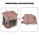 Portable Cat Carrier Bags For Dogs Carrier Bags Puppy Cat Backpack Oxford Cloth Mesh Pet Bag Outdoor Use