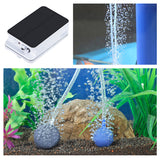 Solar Powered Pond Oxygenator with Pipe & Air Bubble Stones - Oxygen Aerator for Pool, Aquarium, Fish Tank