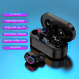 F12 TWS Wireless Bluetooth Headset Noice Reduction Waterproof Earbuds with Mic Power Display Touch Control Headphones Hot Sale