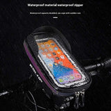 ESLNF Hard Shell Phone Cycg Handlebar Bag Waterproof Large Capacity Toucreen Compatible Bicycle Accessories