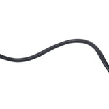 20 Ft Split Wire Loom Conduit Polyethylene Tubing Black Color Sleeve Tube 10mm inner diameter